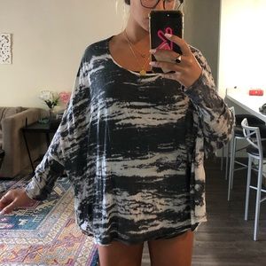 Tie-dye blouse